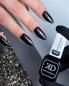 Preview: Karl Diamant Gelpolish Black Potal Silver 11 ml