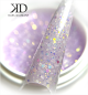 Preview: Confetti-Glitter Lavender Modellier Gel Karl Diamant 15 ml