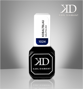 Karl Diamant Gelpolish Kobaltblau Glitter 11 ml