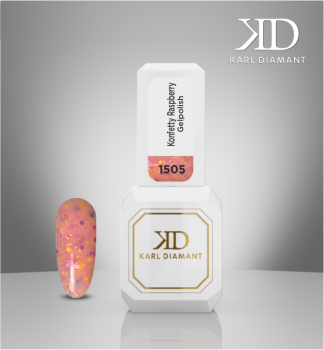 Gel polish "Confetty Apricot" Charles Diamond 11 ml