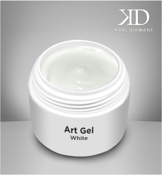 Art Gel "White" Karl Diamant 15 ml