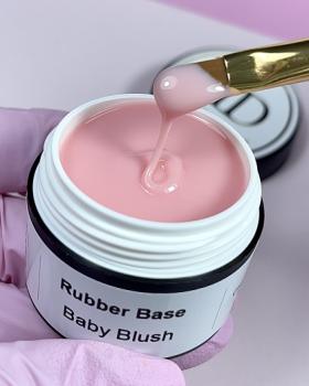 Karl Diamant Rubber Base Gel Baby Blush 15 ml