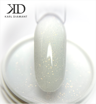 Opal Milky White Rubber Base "Karl Diamond" 15 ml