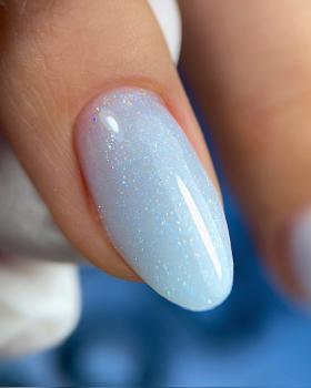 Pearl Blue Build-up Gel Karl Diamant 15 ml