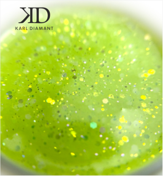 Confetti Glitter Lemon Modelling Gel Karl Diamant 15 ml