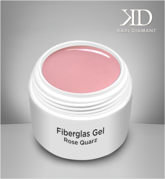 Fiberglas Gel Rose Quarz Karl Diamant 100 ml