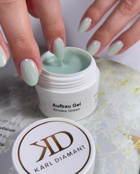 Smoke Green Aufbau Gel Karl Diamant 15 ml