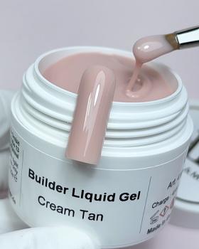 Builder Liquid Gel Cream Tan Karl Diamant  15 ml