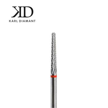 Carbide cutter round taper fine - red ring 2.3 mm