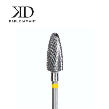 Carbide cutter round arc fine - yellow ring 6.0 mm
