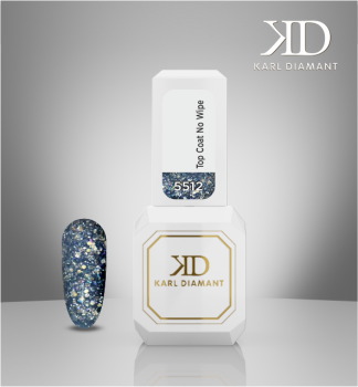 Glitter Top Coat no Wipe Karl Diamant 11 ml
