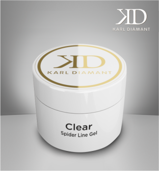 Spider Line Nail Art Gel "Clear" Karl Diamant 5 ml