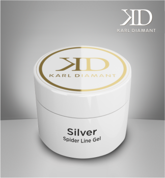 Spider Line Gel "Silver" Karl Diamant 5 ml