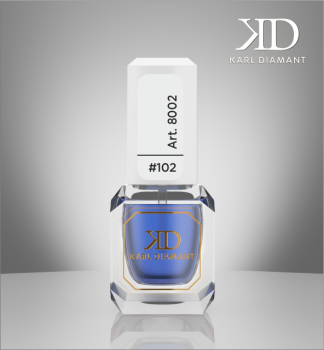 Nail Art Watercolor Sapphire Blue #102 Karl Diamond