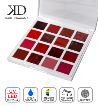 Solid Nail Art Gel Set Serie Ferrary 16 in 1