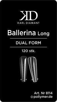 Dual Tips "BALLERINA" Long 120 pcs Karl Diamant
