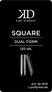 Dual Tips "SQUARE" 120 pcs Karl Diamant