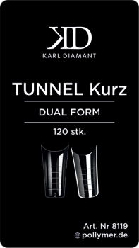 Dual Tips "TUNNEL SHORT" 120 pcs Karl Diamant