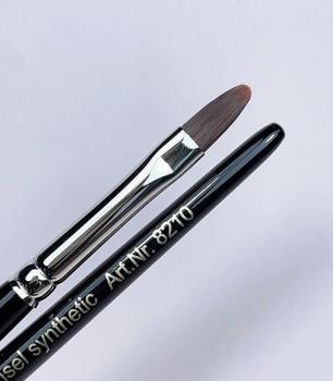 Gel Brush cat tongue oval 6 Karl Diamond