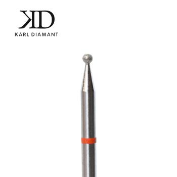 Diamantfräser Kugel Fein - Rot 1,6 mm