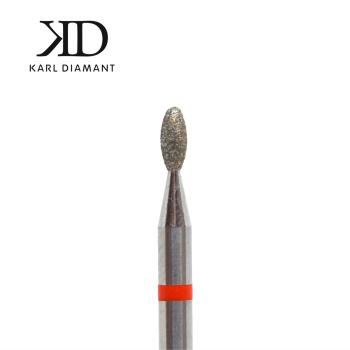Diamond cutter Ellipse Fine - Red 1.8 mm