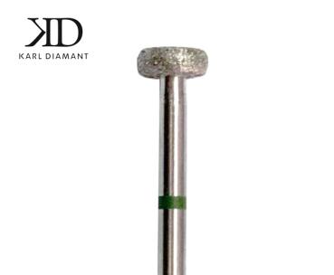 Diamantfräser Rad Grob  - grüner Ring 5,5 mm