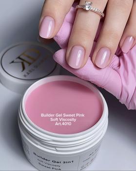 Builder Gel Sweet Pink Soft Viscosity Karl Diamant 50 ml