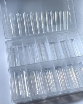 Dual Tips "TUNNEL" long 120 pcs Karl Diamant
