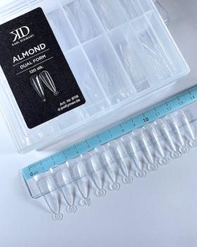 Dual Tips "ALMOND" 120 pcs Karl Diamant