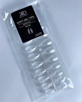 Soft Gel Tips "Mandel" kurz  120 Stk. Karl Diamant