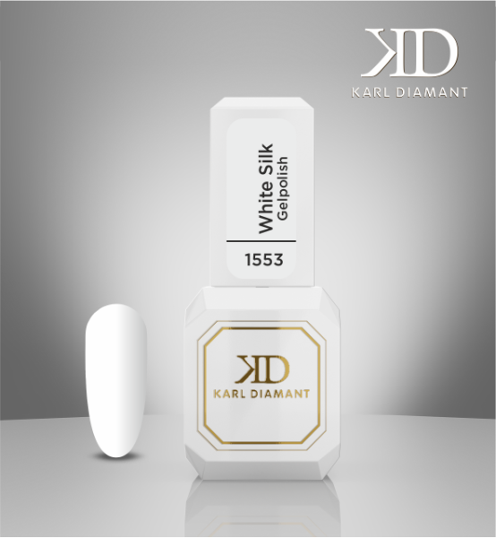 Karl Diamant Gelpolish Silk White 11 ml