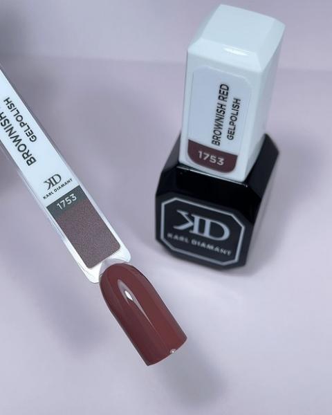 Karl Diamant Gelpolish Brownish Red 11 ml