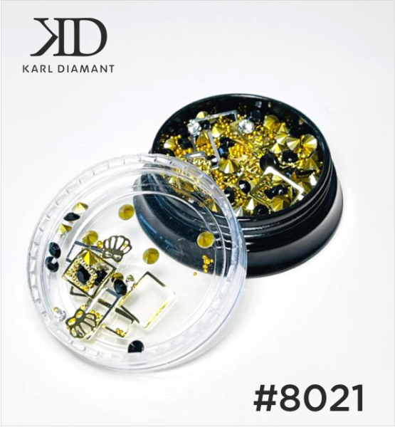 Karl Diamond Nail Art Mix Rhinestones # 07