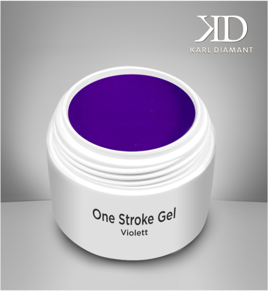 One Stroke Gel Violett Karl Diamant 5 ml