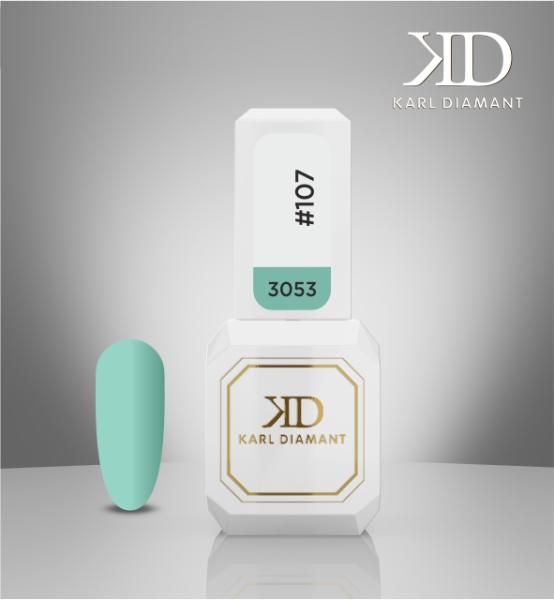 Karl Diamond Colour Rubber Base Gel "107" 11 ml