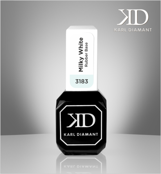 Karl Diamant Rubber Base Gel Milky White11 ml