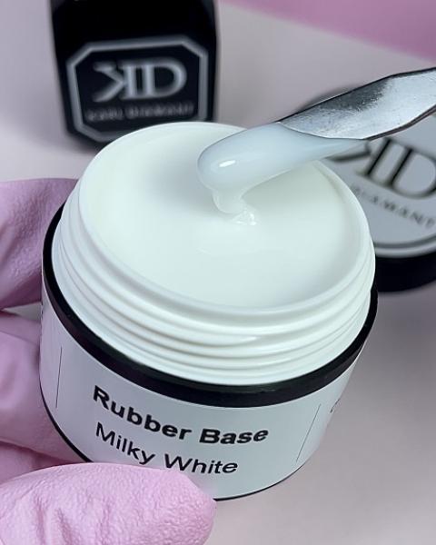 Karl Diamant Rubber Base Gel Milky White 15 ml