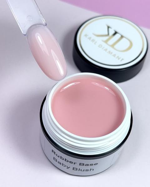 Karl Diamant Rubber Base Gel Baby Blush 15 ml