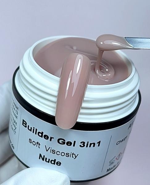 Builder Gel Nude Soft Viscosity Karl Diamant 15 ml