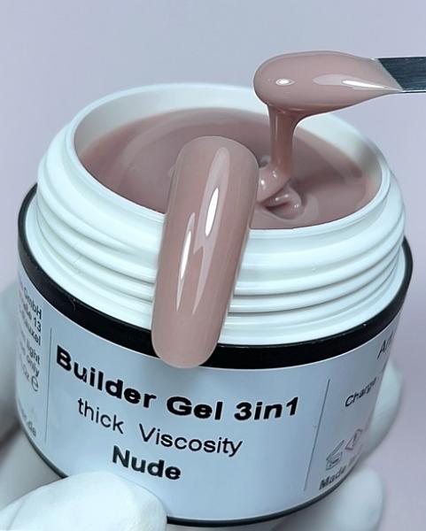 Builder Gel Nude Thick Viscosity Karl Diamant 15 ml