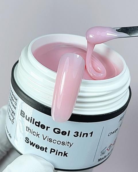 Builder Gel Sweet Pink Thick Viscosity Karl Diamant 15 ml