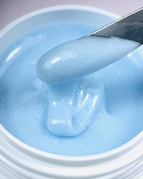 Pearl Blue Build-up Gel Karl Diamant 30 ml