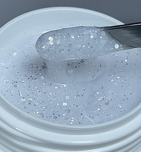 Milky White Diamant Silver Builder Gel Karl Diamant 50 ml
