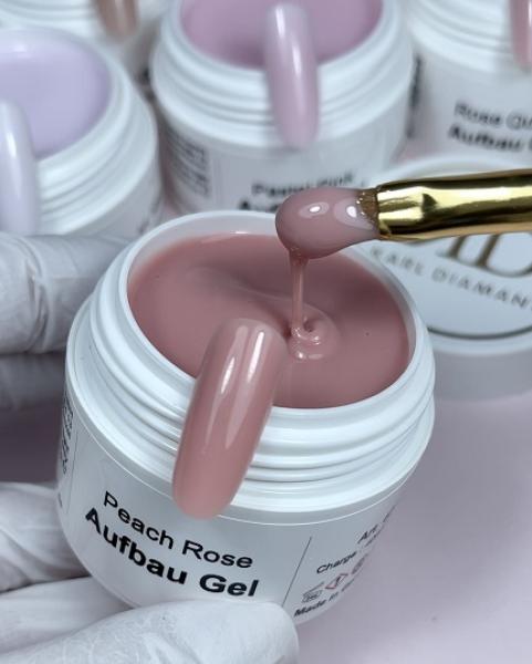 Peach Rose Aufbau Gel Karl Diamant 30 ml