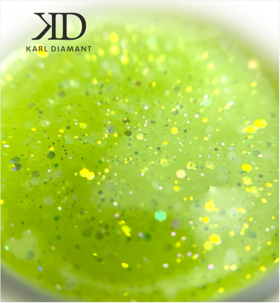Confetti Glitter Lemon Modelling Gel Karl Diamant 15 ml