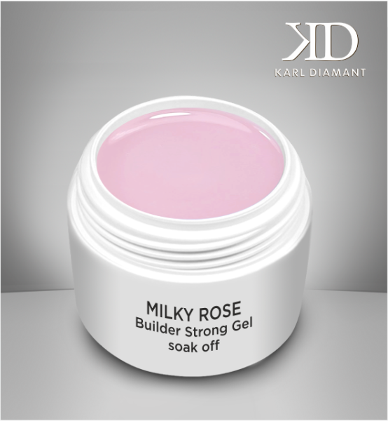Builder Strong Gel Milky Rose soak off Karl Diamant  30 ml
