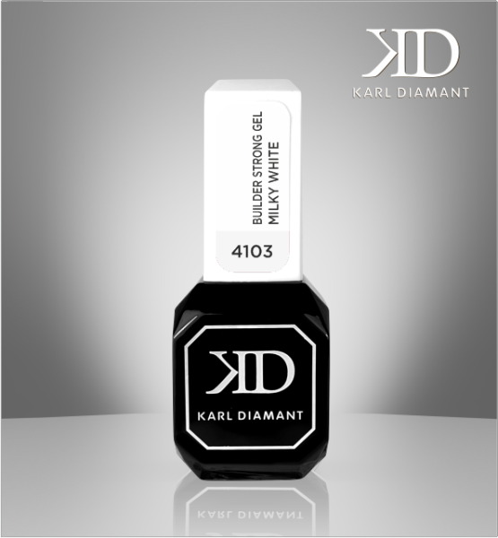 Builder Strong Gel Milky White soak off Karl Diamant 11 ml