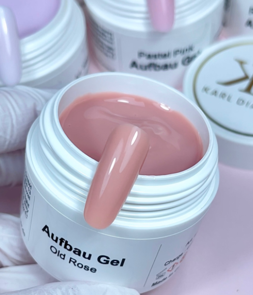 Old Rose Aufbau Gel Karl Diamant 15 ml