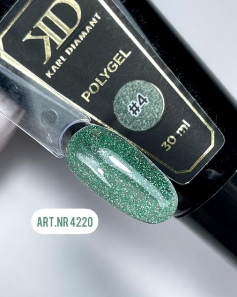 Polygel "Glamour" #04  Karl Diamant   30 ml