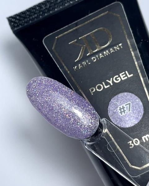 Polygel "Glamour" #07 Karl Diamond 30 ml